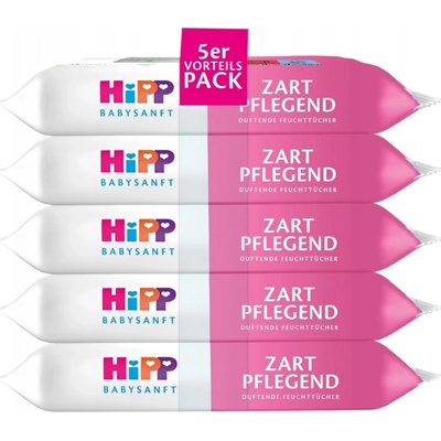 HiPP BABYSANFT Čistící vlhčené ubrousky Ultra sensitive 5 x 48 ks 240 ks – Zboží Dáma