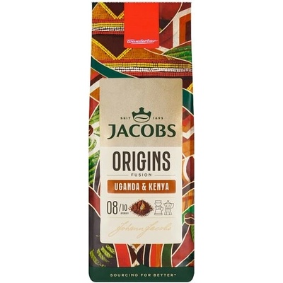 Jacobs Origins Fusion Uganda & Kenya mletá 200 g
