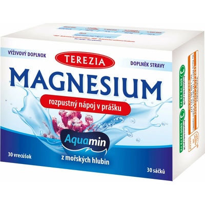 Terezia Magnézium rozpustný nápoj v prášku 30 vrecúšok