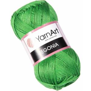 YARNART Begonia 6332 Green Плетива прежда (Begonia 6332)
