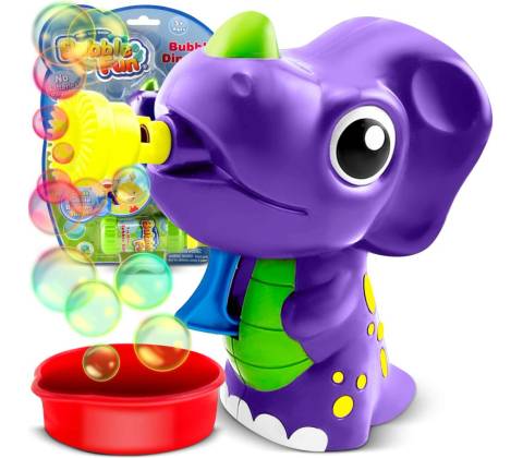 Triceratops Bubble Machine Ricokids modrý