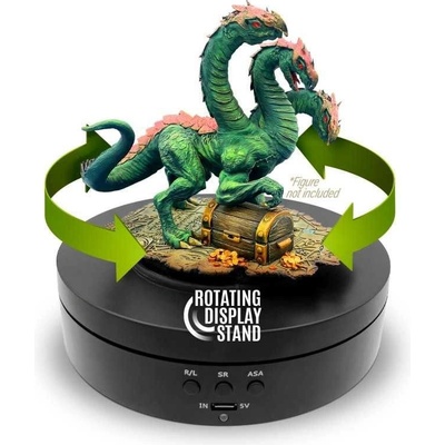 Green Stuff World Rotary turnplate 136 mm USB/Batteries / Otočný podstavec 136 mm USB/Batérie