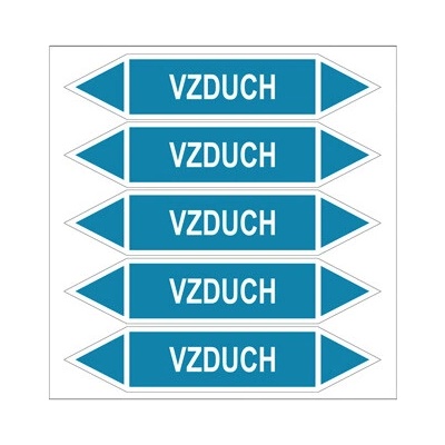 Značení potrubí, vzduch PZG 008295