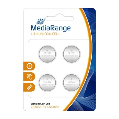 MediaRange Premium CR2032 4ks MRBAT132