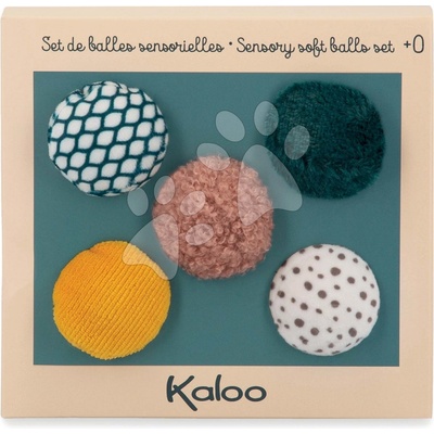 Kaloo Stimuli Sensory Soft Balls mäkké senzorické loptičky 5 ks