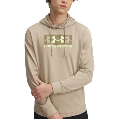 Under Armour UA Rival Terry Logo Hood-BRN hnedá