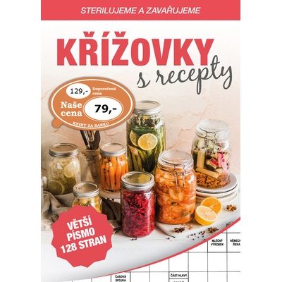 Křížovky s recepty