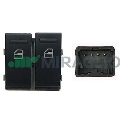 Spínač, zvedací zařízení oken MIRAGLIO 121/VKB76009