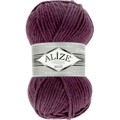 Alize Superlana Maxi 111 tmavá fialová