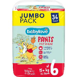 babylove Гащчики за деца, рaзмер 6 (15+ kg), 36 бр (1577629)