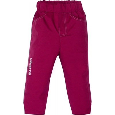 Esito Dětské softshellové kalhoty letní Mono fuchsie