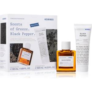 KORRES Black Pepper подаръчен комплект за мъже - notino - 62,33 лв
