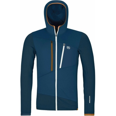 Ortovox fleece Grid Hoody M 2024 dark arctic grey