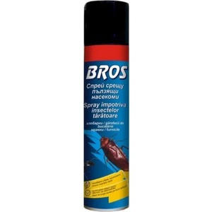 Bros - Полша Bros Спрей против пълзящи насекоми (хлебарки, мравки) 400 мл (084-79)