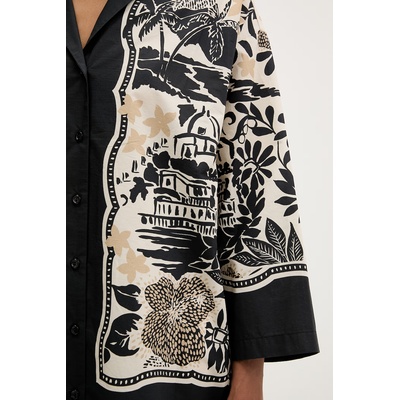 ERMANNO Firenze Памучна риза Ermanno Firenze (D48EK047EC8)