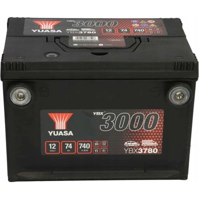 Yuasa YBX3000 12V 74Ah 740A YBX3780