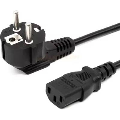 Valpers consult Захранващ кабел 220V IEC 60320 C13 / 1.5 m / 10A / 220-250V / 3x0.75 mm2 / Черен