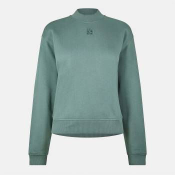 HUGO BOSS Блуза Hugo Women's Mock-neck Sweatshirt - Open Green
