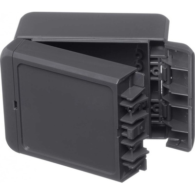 Bopla Bocube B 100806 PC-V0-7024 96012124 Venkovní kryt 80 x 113 x 60 Polykarbonát V0 šedá grafit (RAL 7024) 1 ks