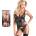 Corsetti Lingerie Изкушаващ еротичен комплект в черно
