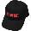 The Cure Logo Black UNI (<![CDATA[CURECAP01B]]>)