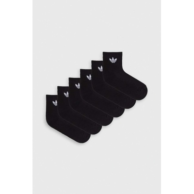 adidas ponožky Originals 6-pack černá