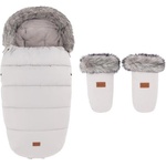 PETITEMARS PETITE&MARS Комплект зимен чувал Comfy 4в1 + ръкавици за количка Fjora Champagne Shower (VP-F197771)