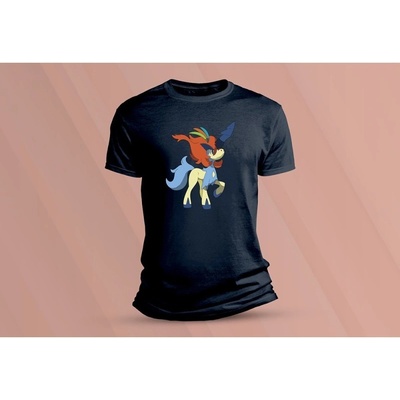 Sandratex dětské bavlněné tričko pokémon Keldeo. tmavě šedá