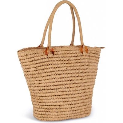 Nákupní nebo plážová taška z rostlinných vláken