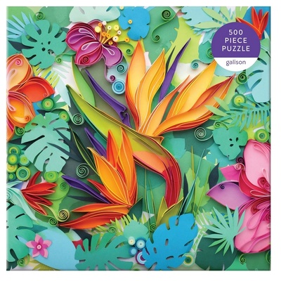 Galison - Puzzle Paper paradise - 500 piese