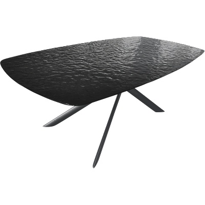 Carmen Трапезна маса kolo - черна (3531061)