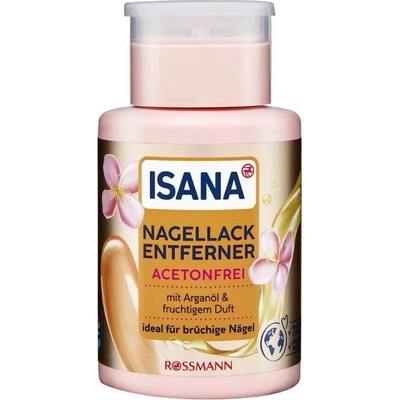 ISANA Odlakovač na nehty s pumpičkou 175 ml