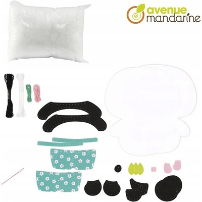 Avenue Mandarine Dětské šití panda Gustave – Zboží Dáma
