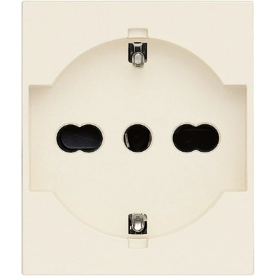 Vimar 30210. C Контакт SICURY Linea, 2P+E 16A P40 250 V~, унив. стандарт, детска защита, 2М, Canvas, (VM30210.C)