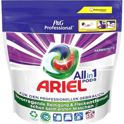 Ariel Prefossional All in1Pods Color gélové kapsule 55 PD