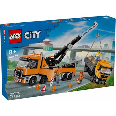 LEGO® City 60467 Výkonné záchranné odťahové vozidlo so žeriavom