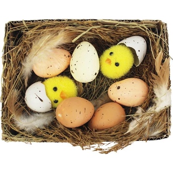 Veľkonočné dekorácie v krabičke X1893