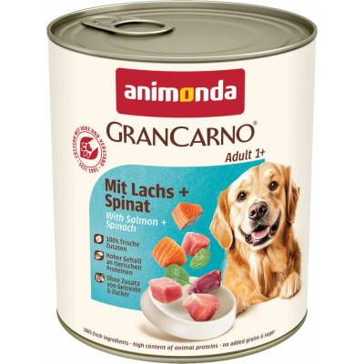 Animonda Gran Carno Adult hovädzie & losos & špenát 800 g