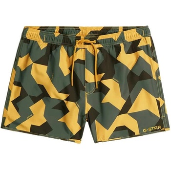 G-STAR Бански гащета G-Star Carnic 2.0 Ao swimming shorts - Green (Saffron Geo Abstract Camo)