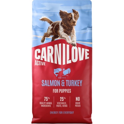 Carnilove Active Puppy Salmon & Turkey 12 kg