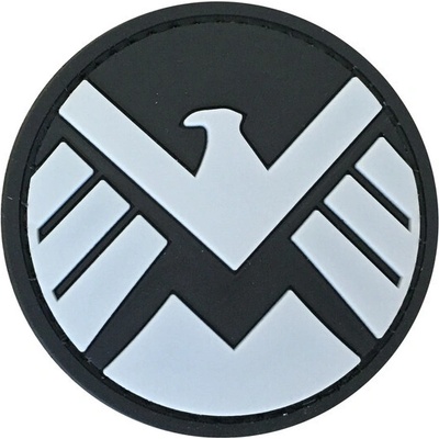 WARAGOD Nášivka 3D Round Marvel Shield 6cm