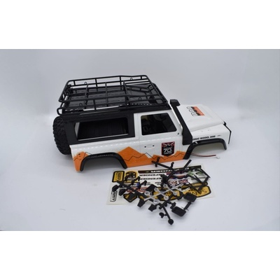 IQ models Karoserie Land Rover Trail RMT- bílá 1/12