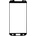 Sentio Tempered Glass for Samsung S4 black