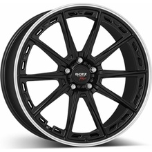DOTZ SONOMA 9.5x20 5x114.3 ET45 matt black polished rim