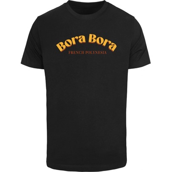 Mister Tee Тениска Bora Bora French Polynesia Tee black XXLUB-MT3204-00007 - Тъмносив, размер M