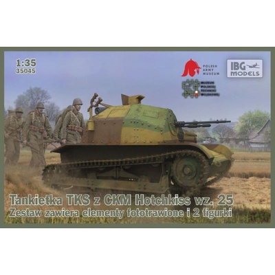IBG TKS Tankette with KM 1:35