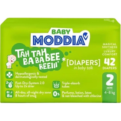 Moddia Baby 2 Mini 4–8 kg 42 ks