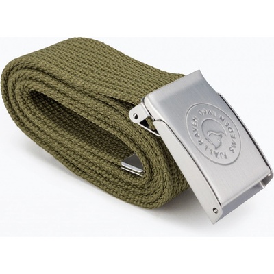 Fjällräven kalhotový pásek 1960 Logo belt green F86978