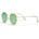 CHPO Слънчеви очила Chpo Liam Mirror S3 Sunglasses - Gold / Turquoise Mirror - размер S/M (205-3811-0411)
