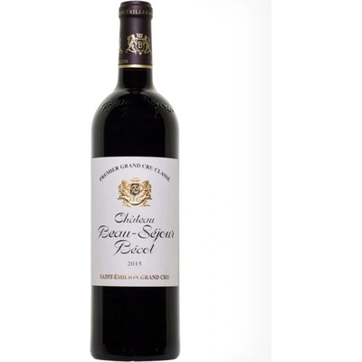 Château Beau-Séjour Bécot Cuvée suché červené 2015 14,5% 0,75 l (čistá fľaša)